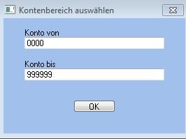 Konteblätter_Kontenbereich wählen