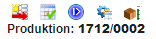Dashboard Produktion Buttons